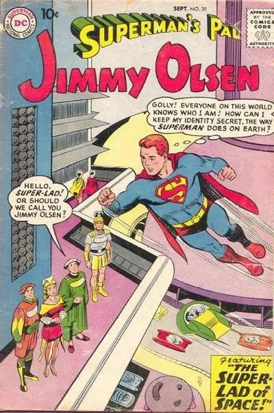 Cover of Superman's Pal, Jimmy Olsen #39