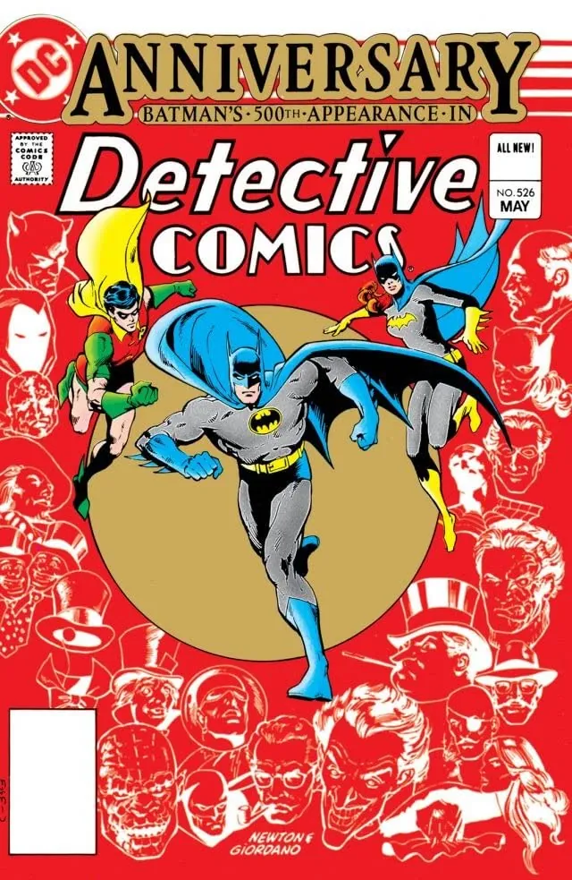 Cover of Detective Comics #526