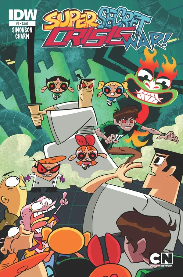 Cover of Super Secret Crisis War! #3
