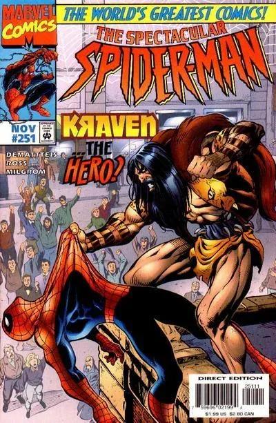 Cover of The Spectacular Spider-Man #251