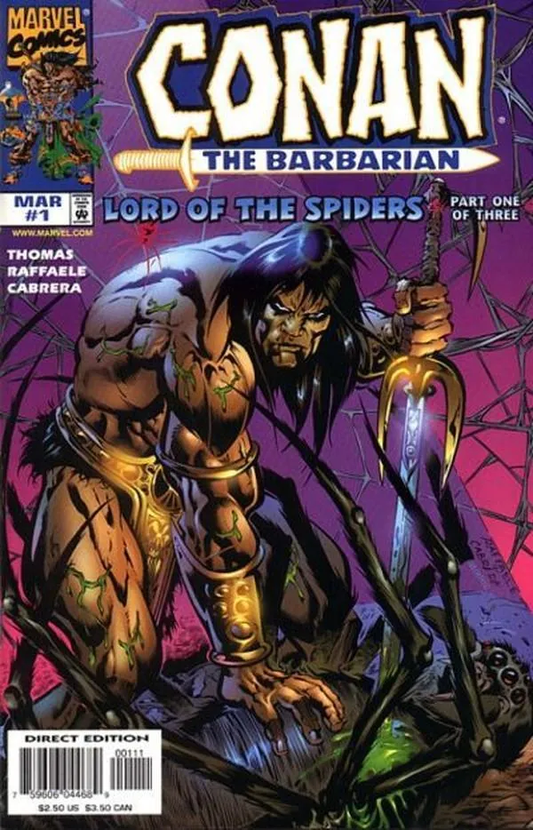 Cover of Conan: The Lord of the Spiders #1