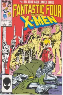 Cover of Fantastic Four vs. X-Men #4