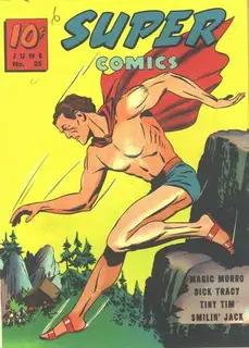 Cover of Super Comics #25