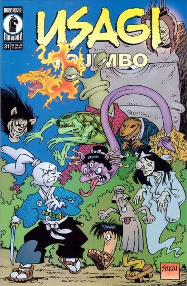 Cover of Usagi Yojimbo #31
