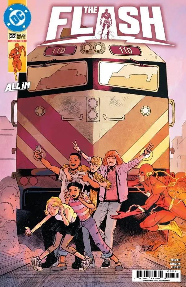 Cover of The Flash #32 (832)