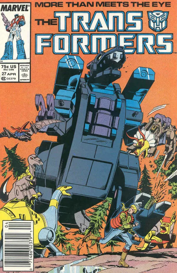 Cover of The Transformers #27