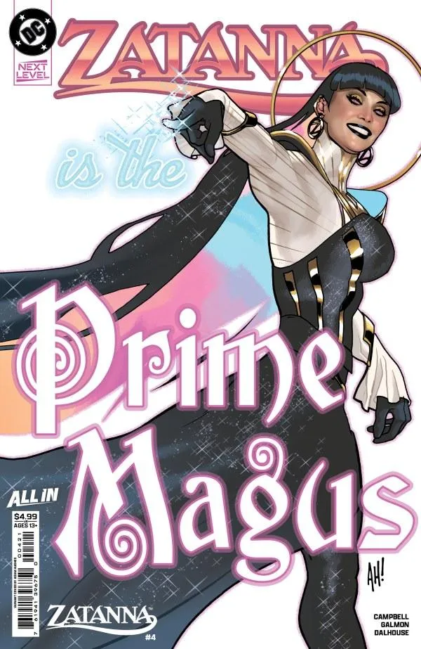 Cover of Zatanna #4