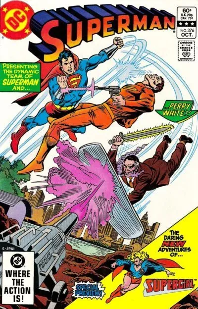 Cover of Superman #376