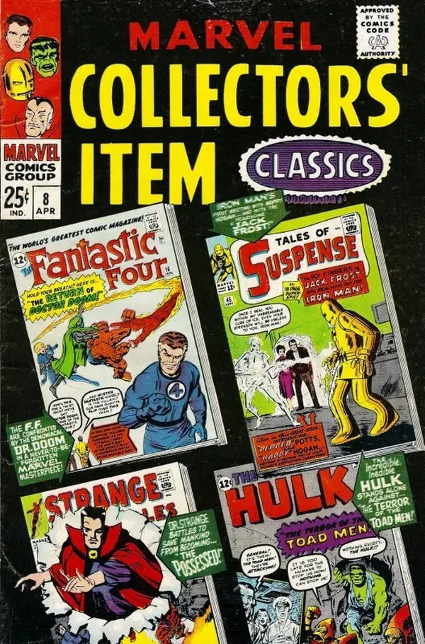 Cover of Marvel Collectors' Item Classics #8