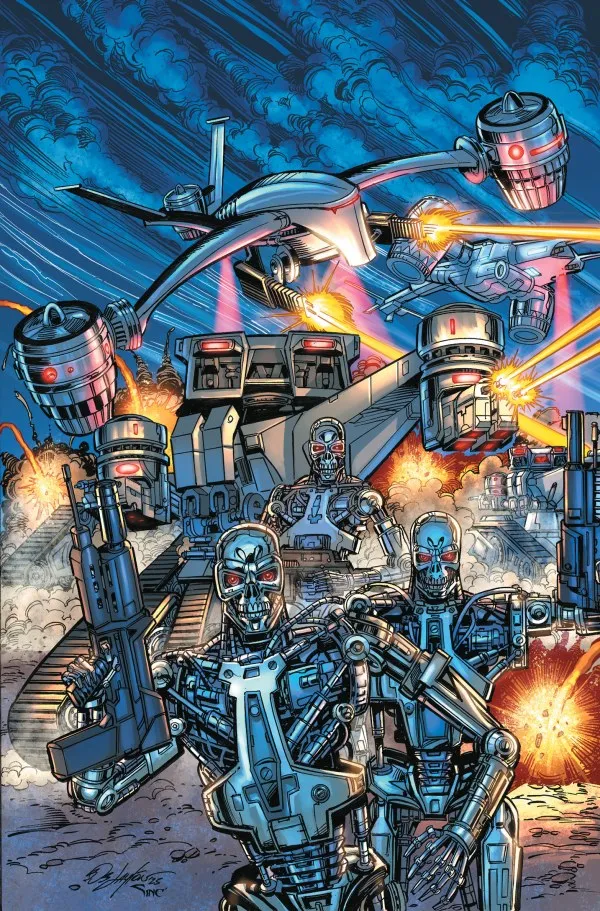 Cover of The Terminator: Metal #4