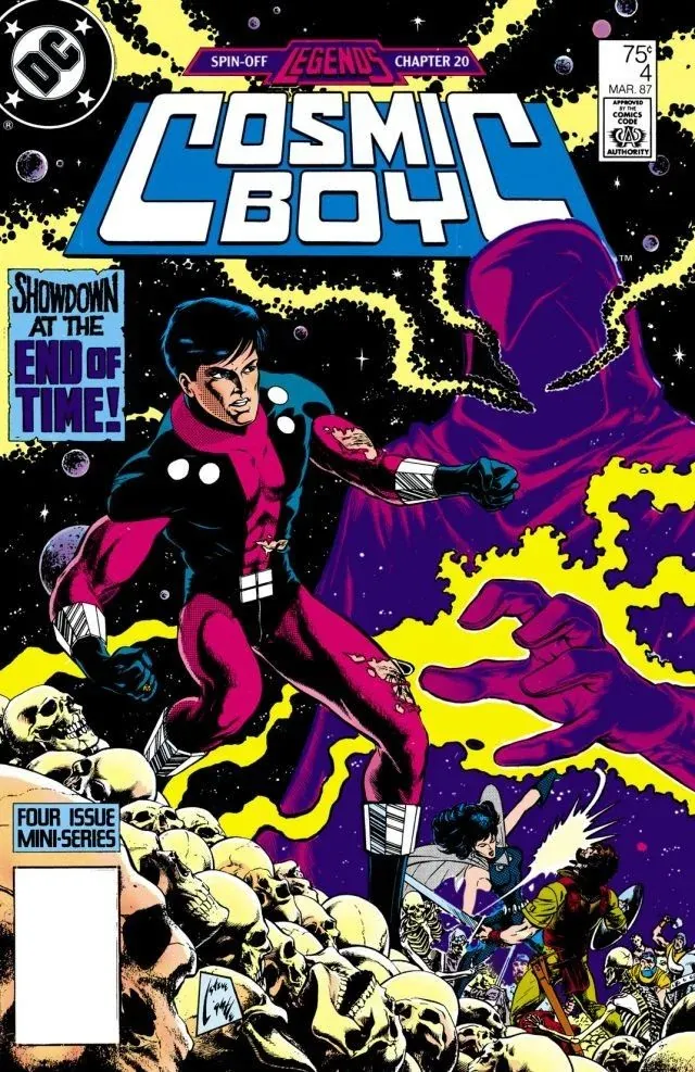 Cover of Cosmic Boy #4
