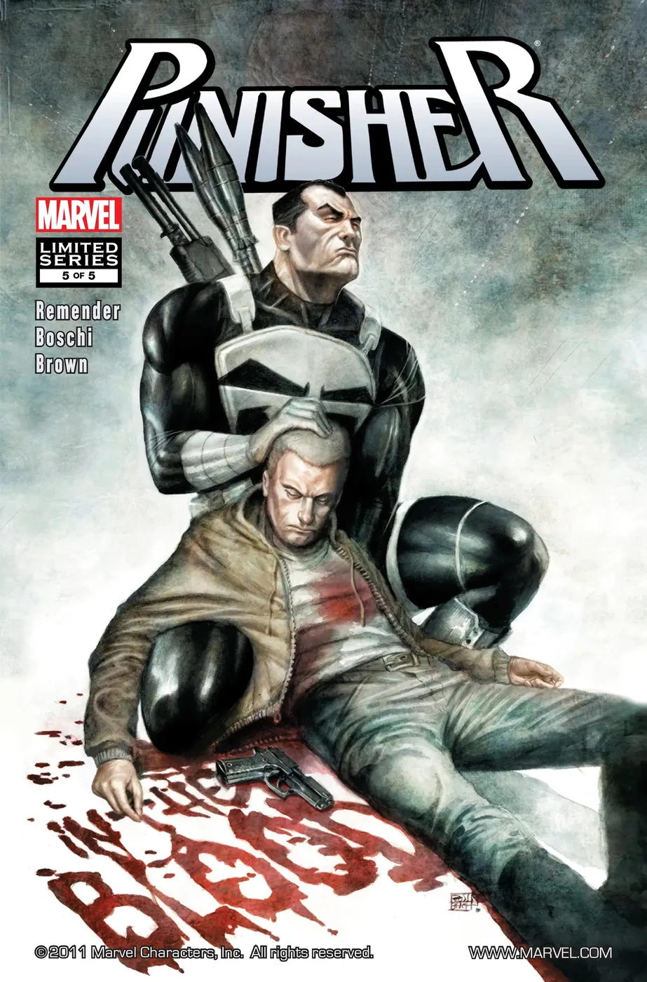 Cover of Punisher: In the Blood #5