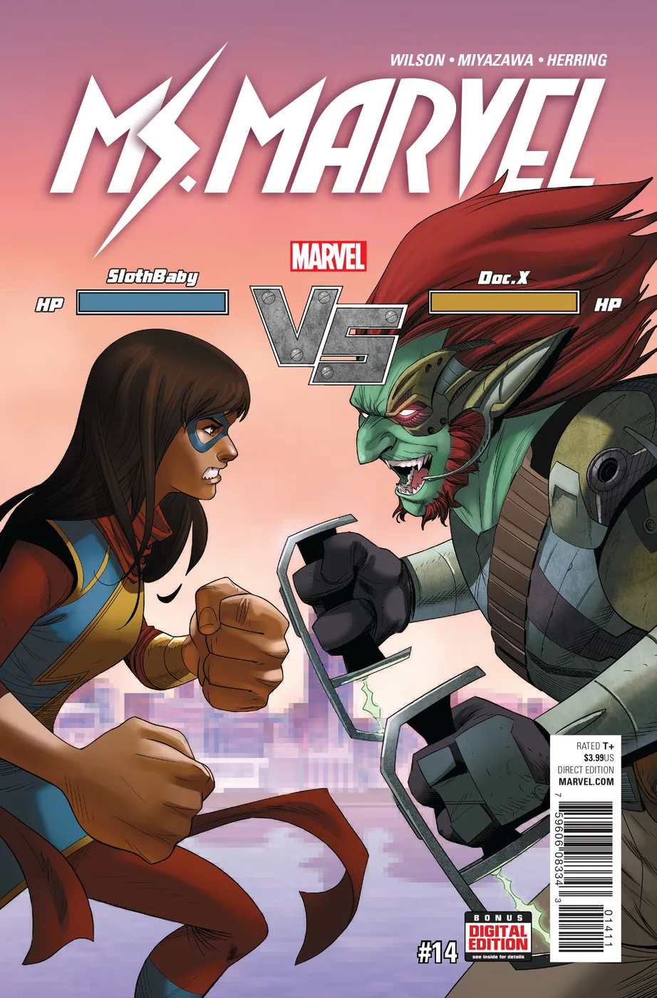 Cover of Ms. Marvel #14