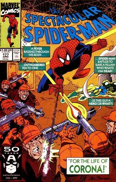 Cover of The Spectacular Spider-Man #177