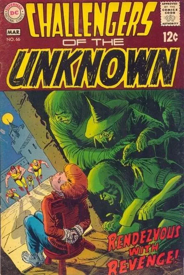 Cover of Challengers of the Unknown #66