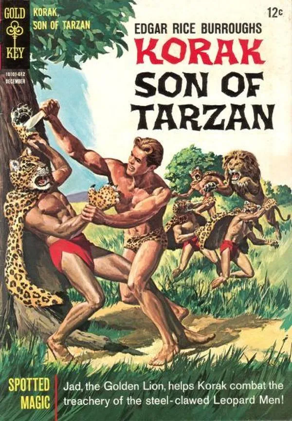 Cover of Edgar Rice Burroughs Korak, Son of Tarzan #15