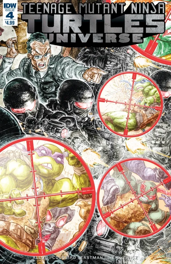 Cover of Teenage Mutant Ninja Turtles Universe #4