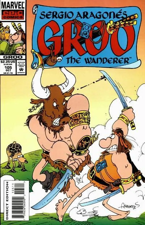 Cover of Sergio Aragonés Groo the Wanderer #105