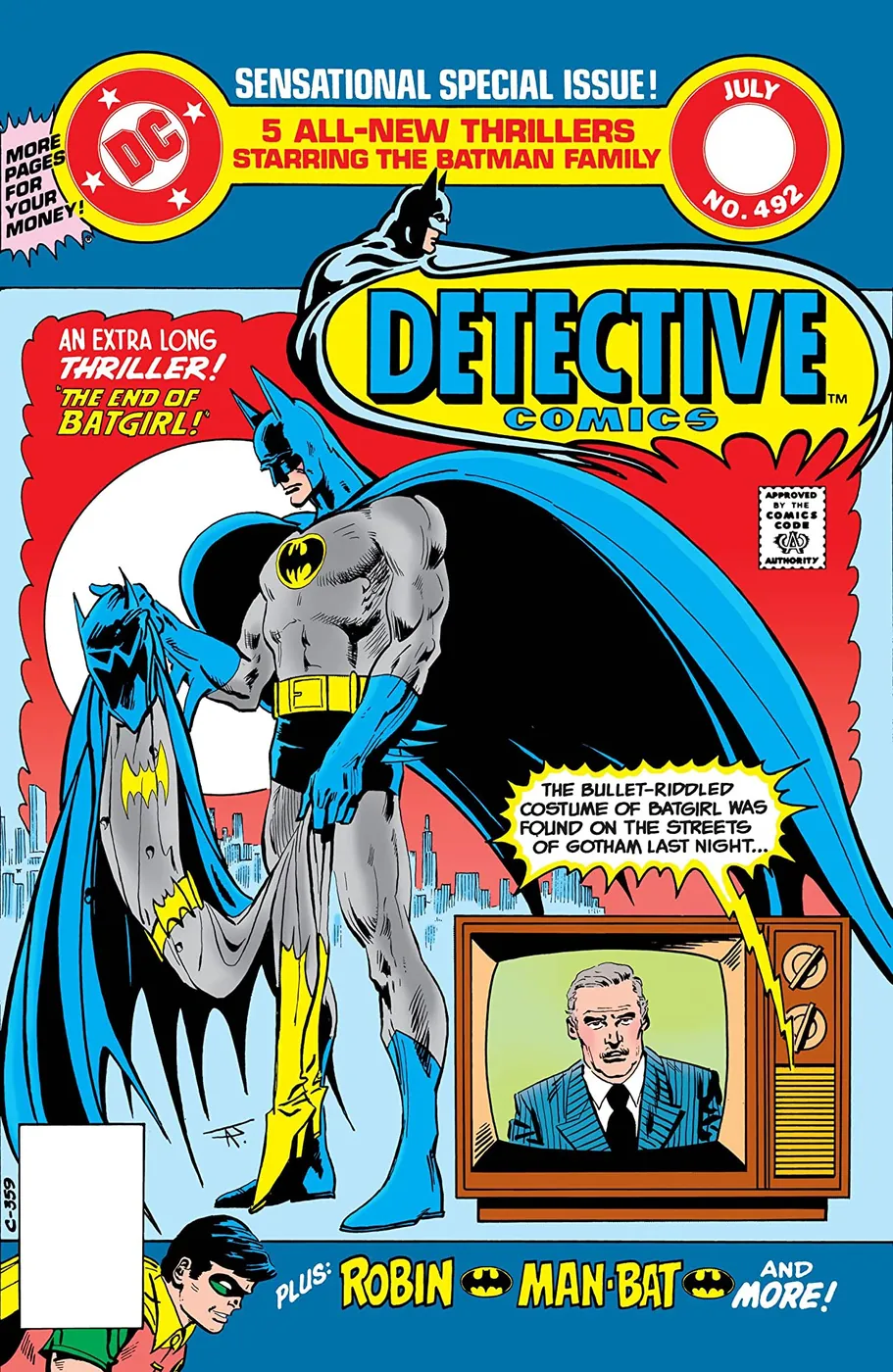 Cover of Detective Comics #492