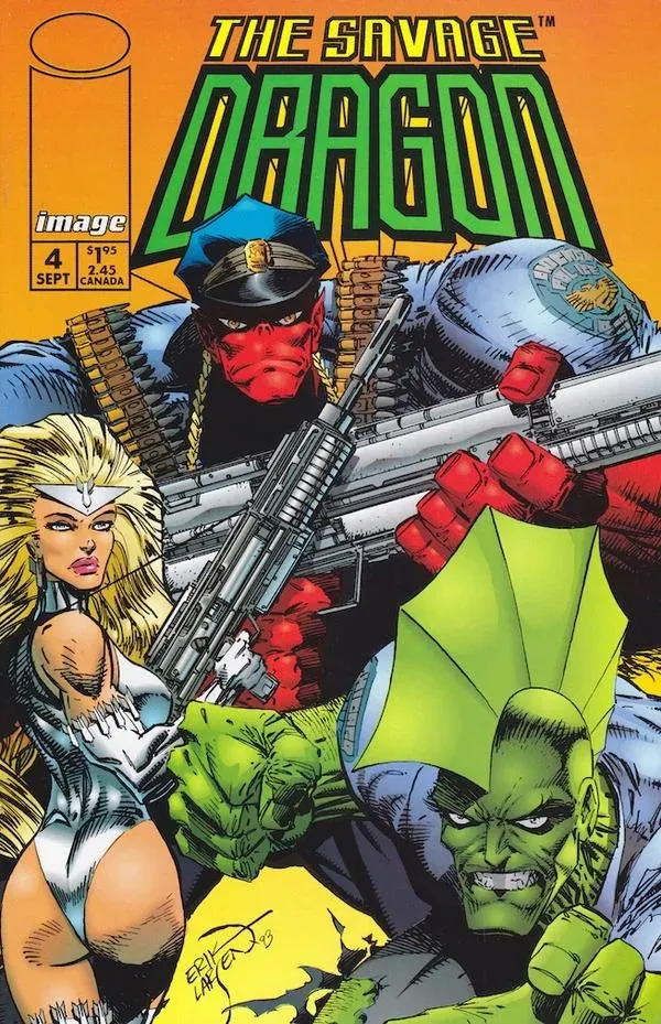 Cover of Savage Dragon #4