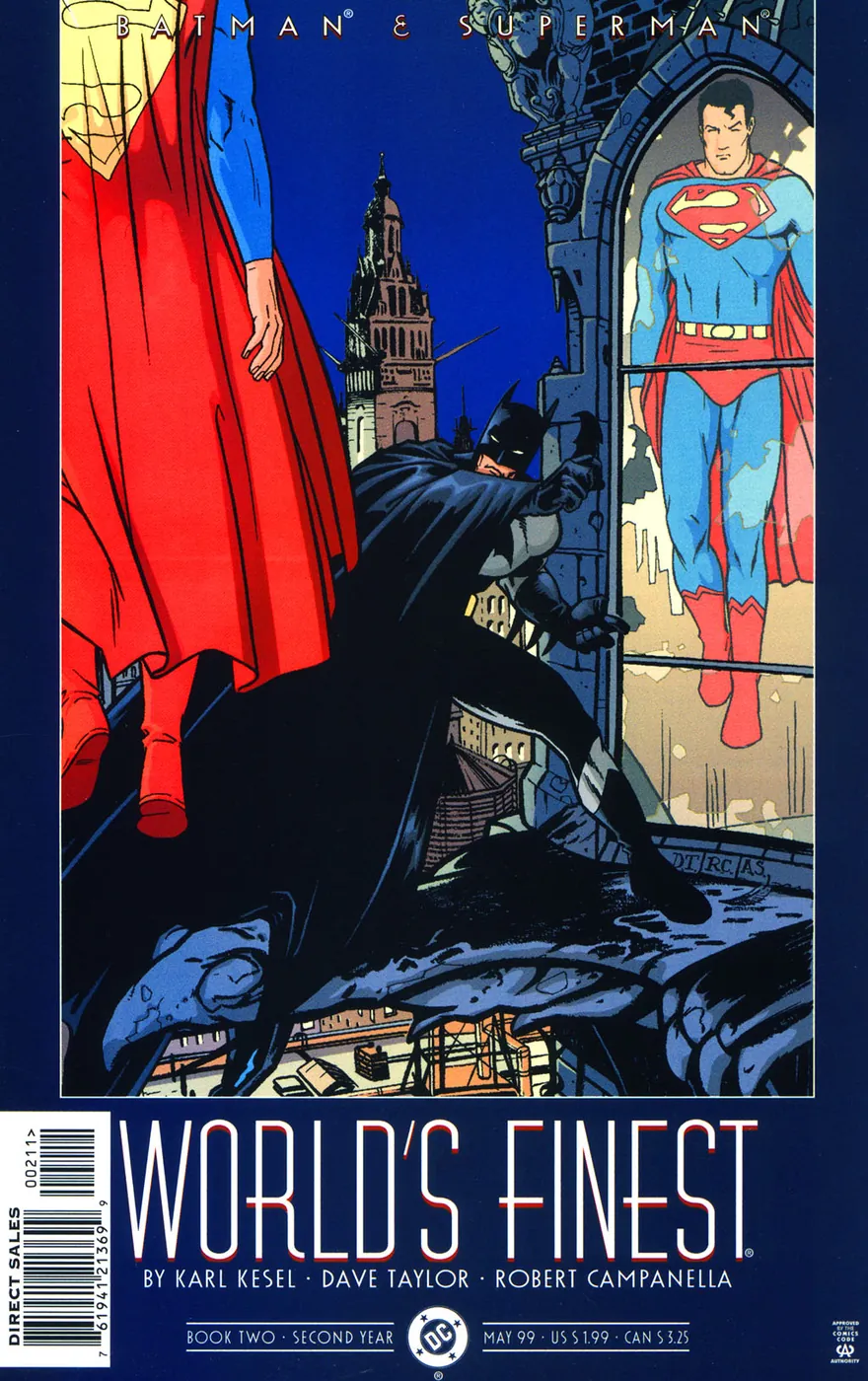 Cover of Batman and Superman: World's Finest #2