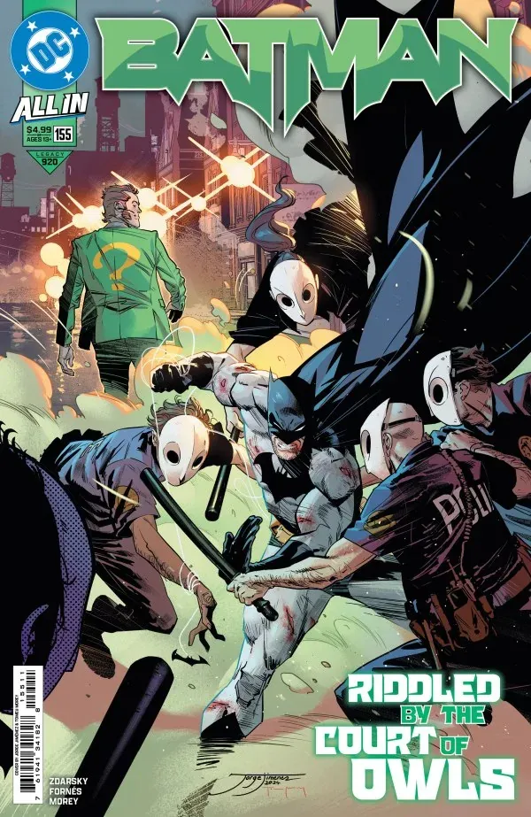 Cover of Batman #155 (920)