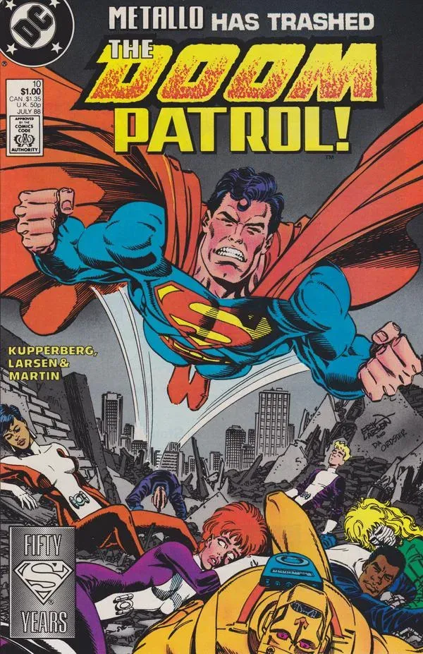 Cover of Doom Patrol #10