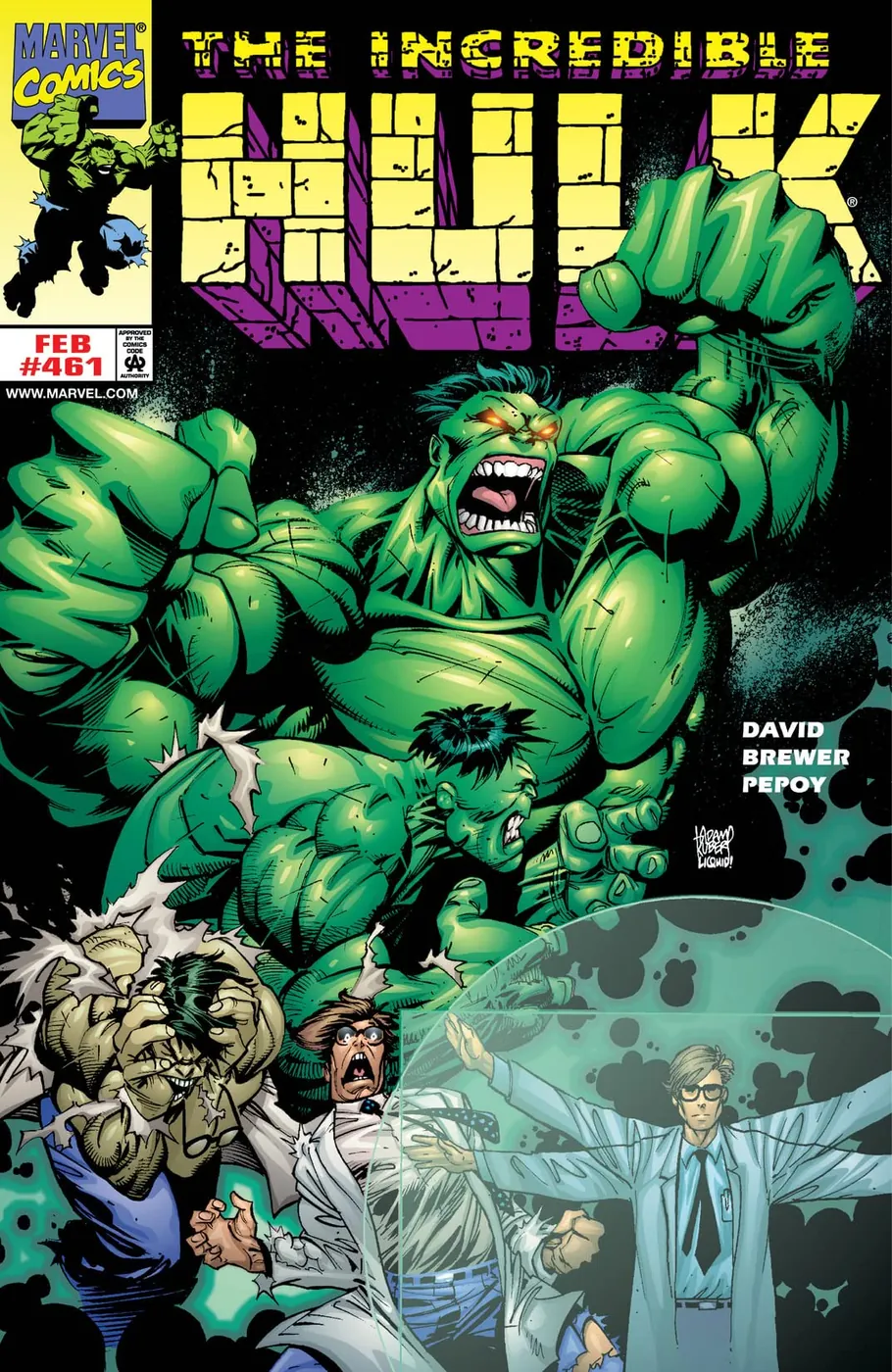 Cover of The Incredible Hulk #461