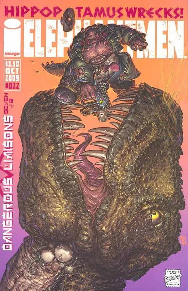 Cover of Elephantmen #22