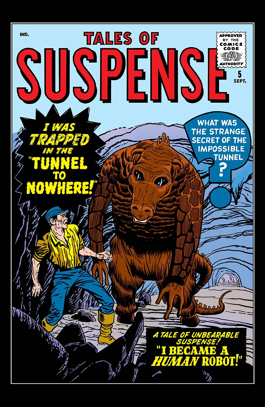 Cover of Tales of Suspense #5
