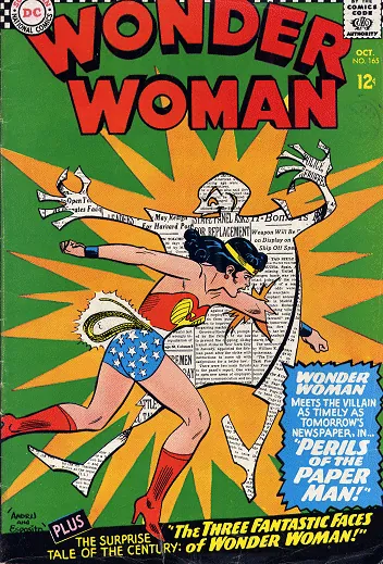 Cover of Wonder Woman #165