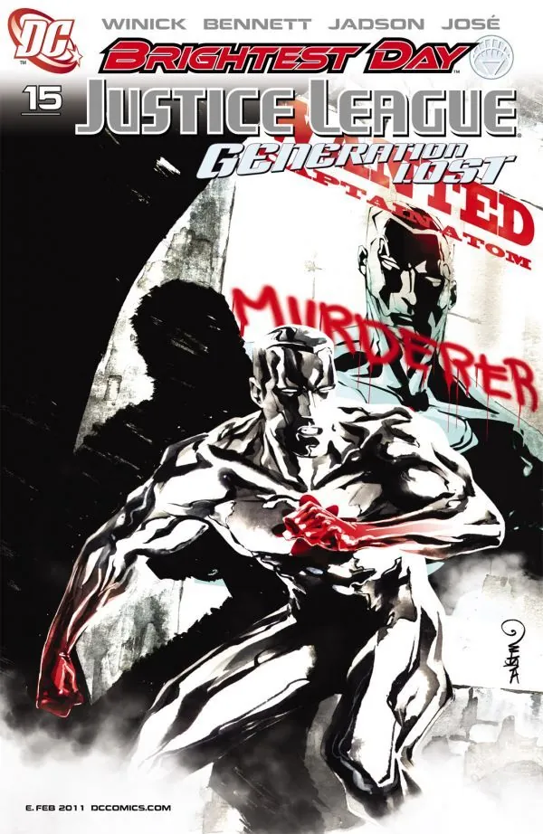 Cover of Justice League: Generation Lost #15