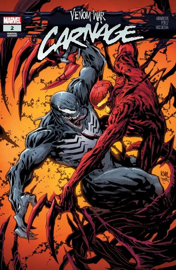 Cover of Venom War: Carnage #2