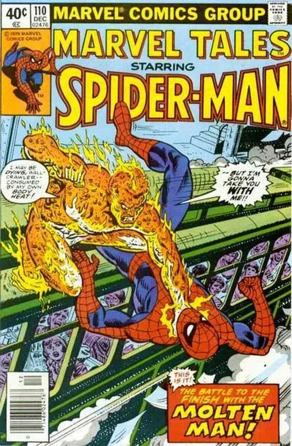 Cover of Marvel Tales #110