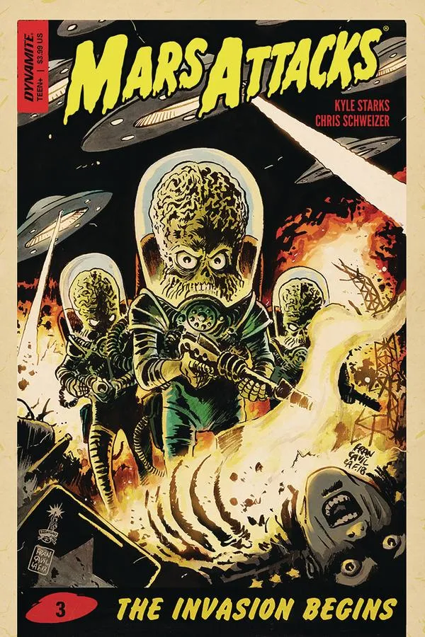 Cover of Mars Attacks #3