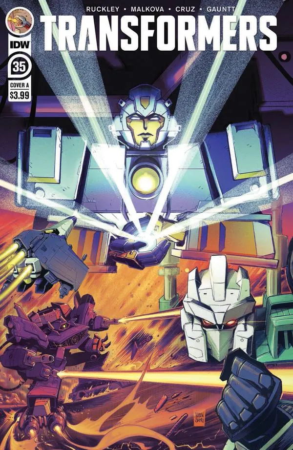 Cover of Transformers #35