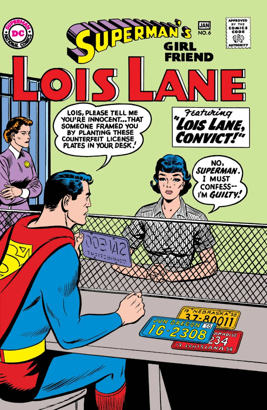 Cover of Superman's Girl Friend, Lois Lane #6