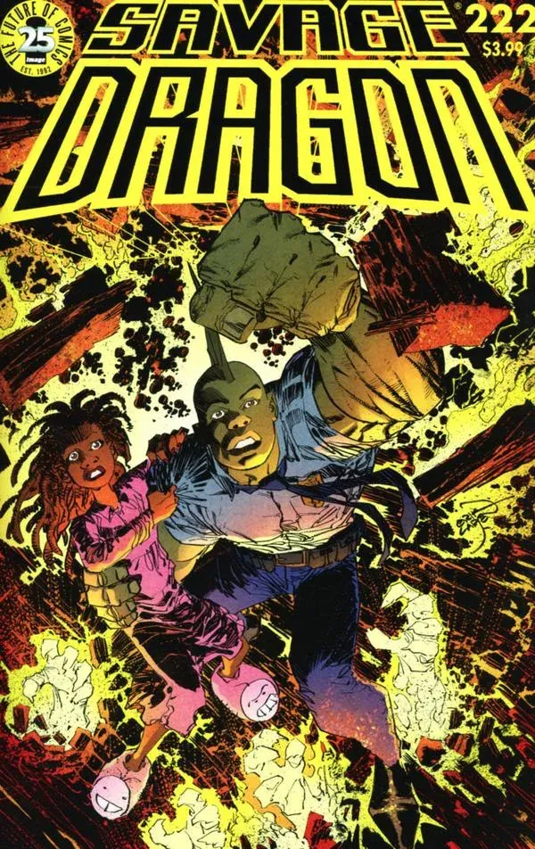 Cover of Savage Dragon #222