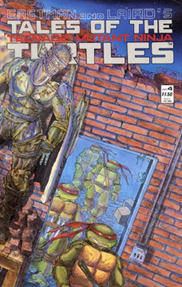 Cover of Tales of the Teenage Mutant Ninja Turtles #4