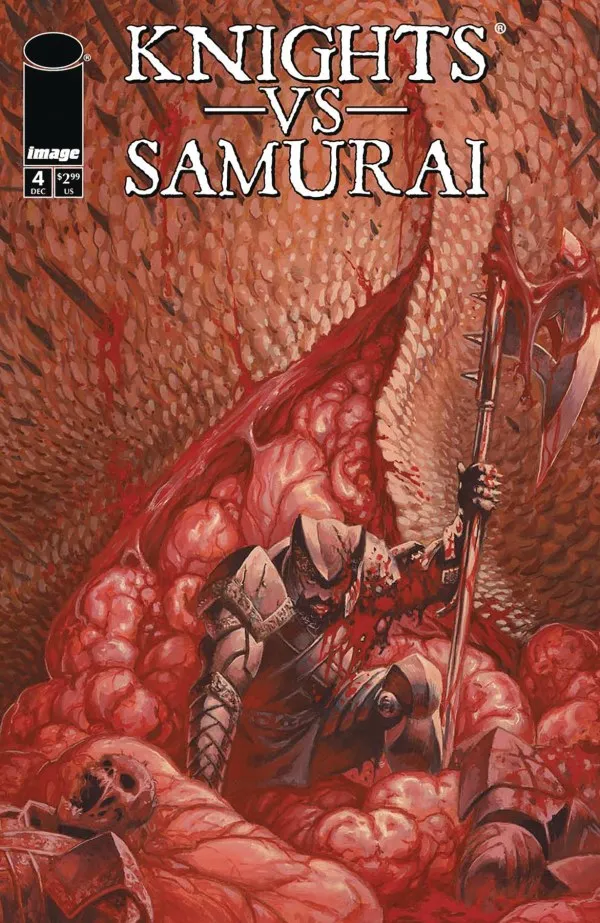 Cover of Knights vs Samurai #4