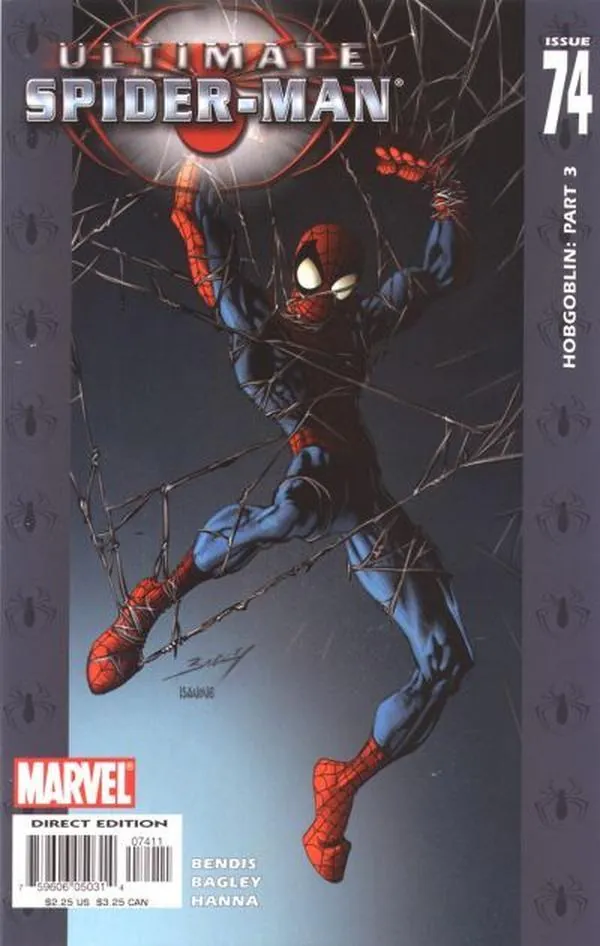 Cover of Ultimate Spider-Man #74