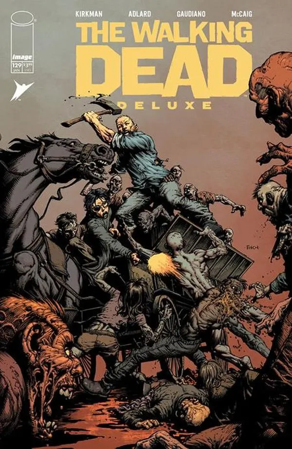 Cover of The Walking Dead Deluxe #129