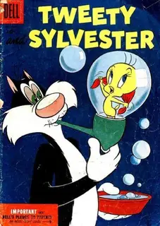 Cover of Tweety and Sylvester #10
