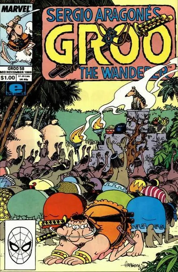 Cover of Sergio Aragonés Groo the Wanderer #58