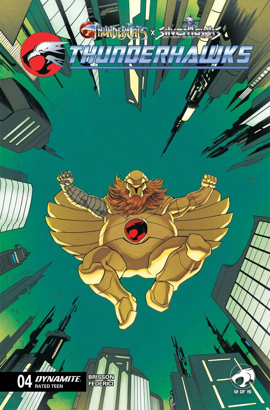 Cover of ThunderCats x SilverHawks: ThunderHawks #4