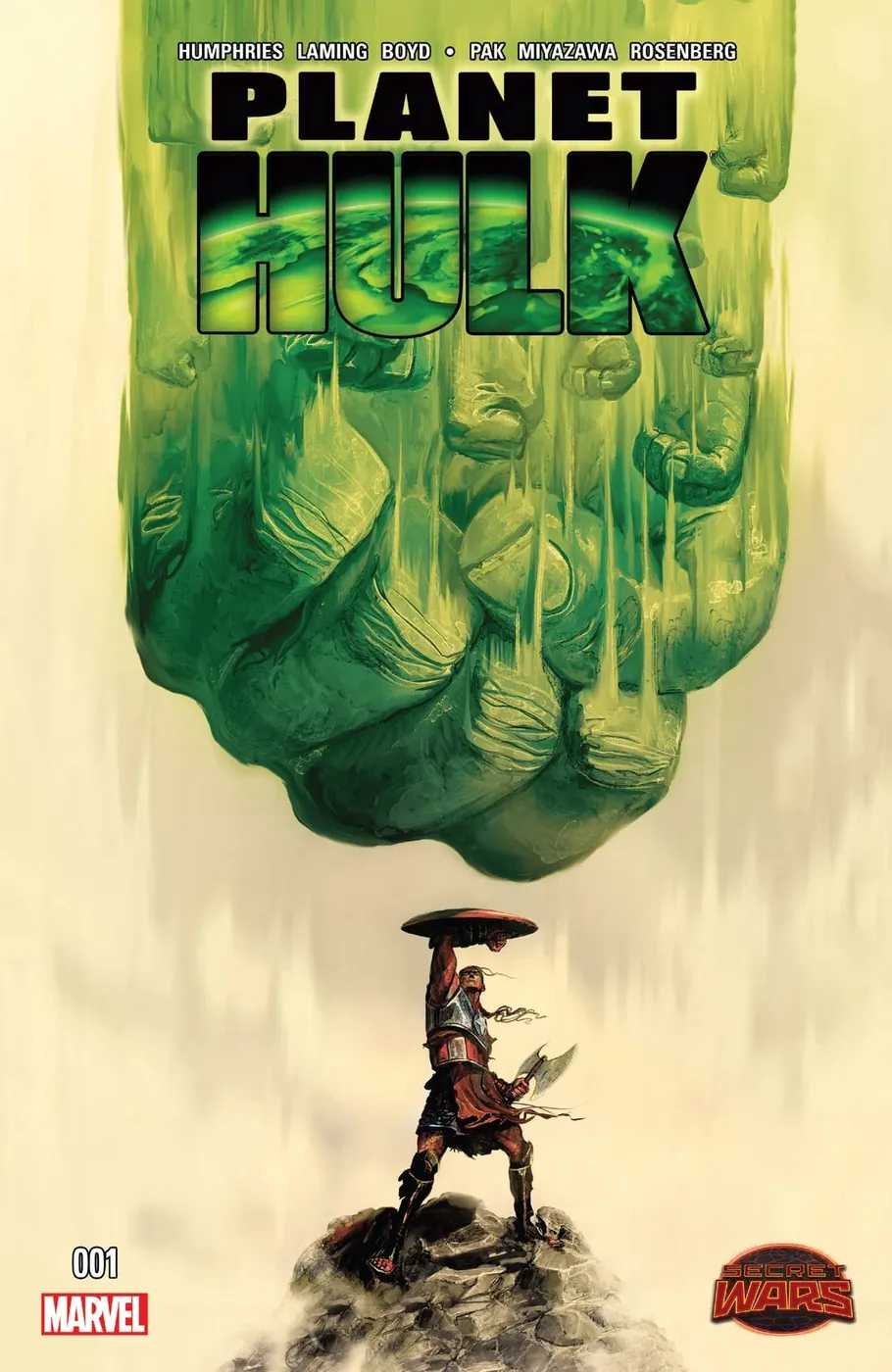 Cover of Planet Hulk #1