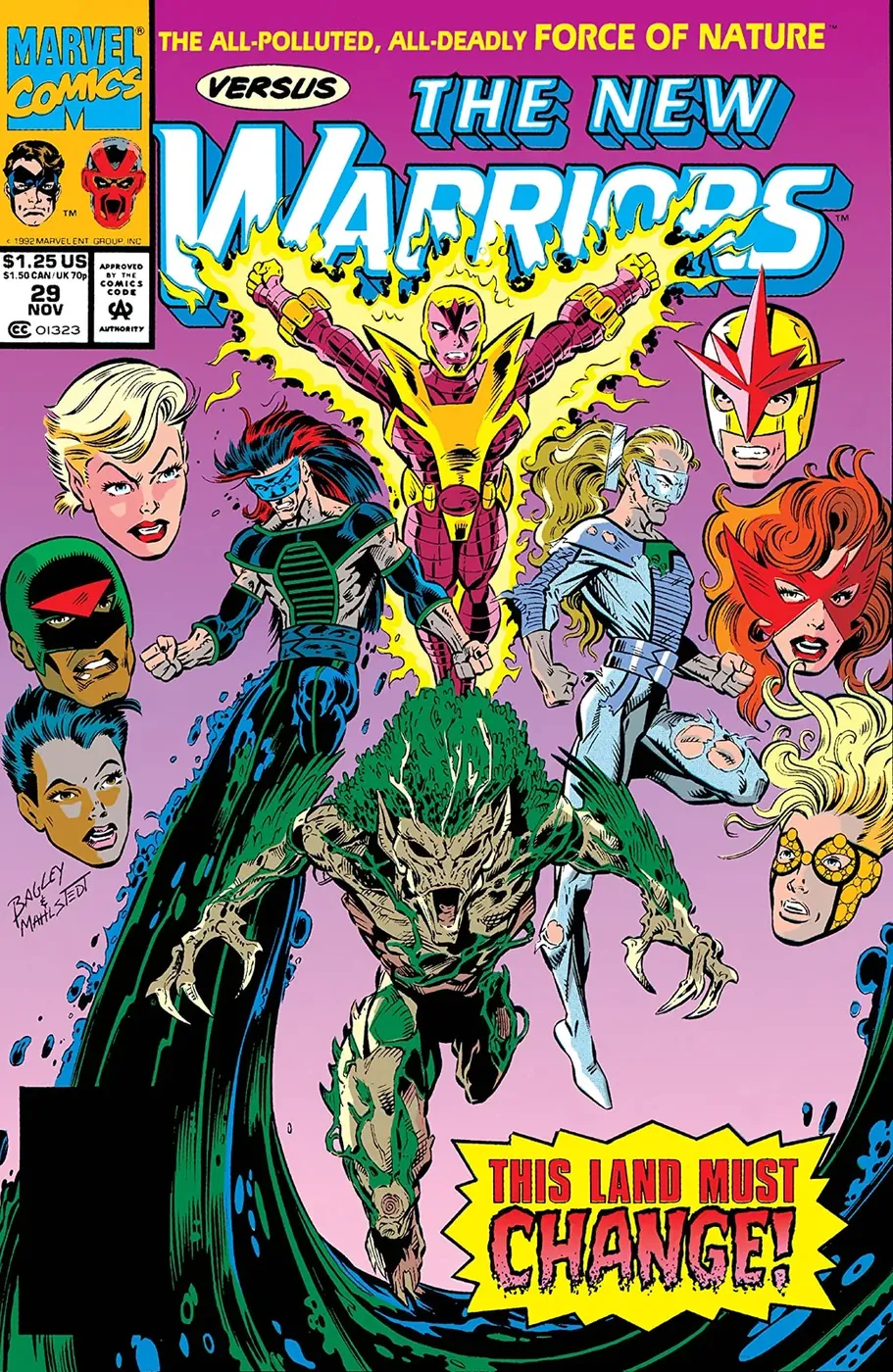 Cover of The New Warriors #29