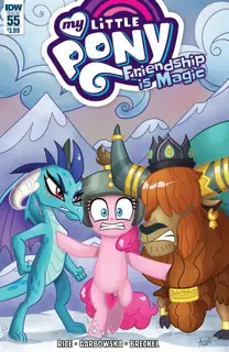 Cover of My Little Pony: Friendship Is Magic #55