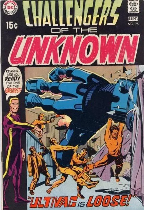 Cover of Challengers of the Unknown #75