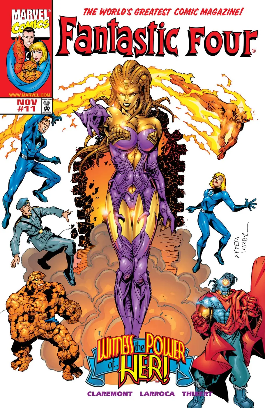 Cover of Fantastic Four #11